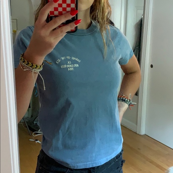 Brandy Melville Tops - Like new- Brandy Melville Graphic TShirt